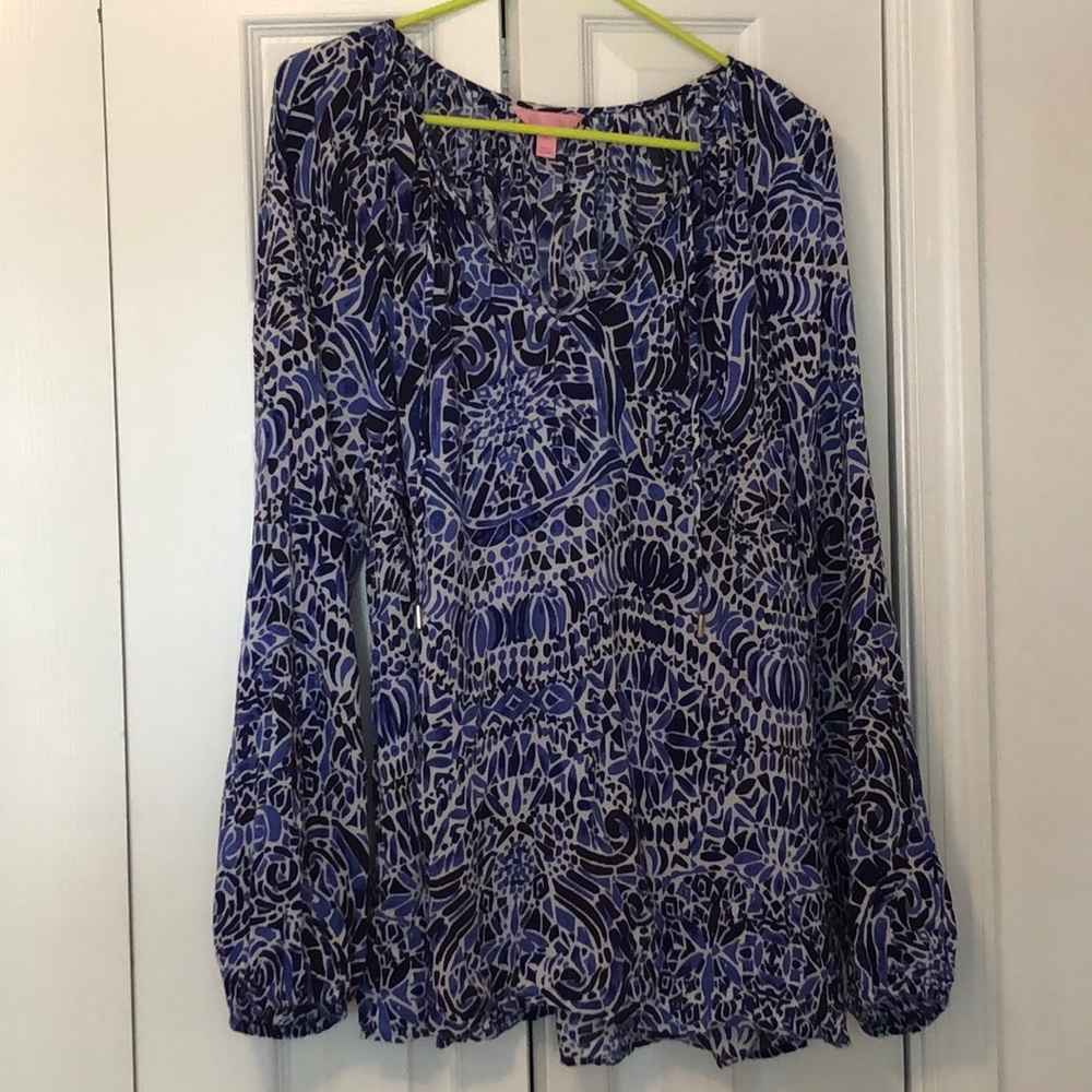 Lilly Pulitzer Tunic top sz XL